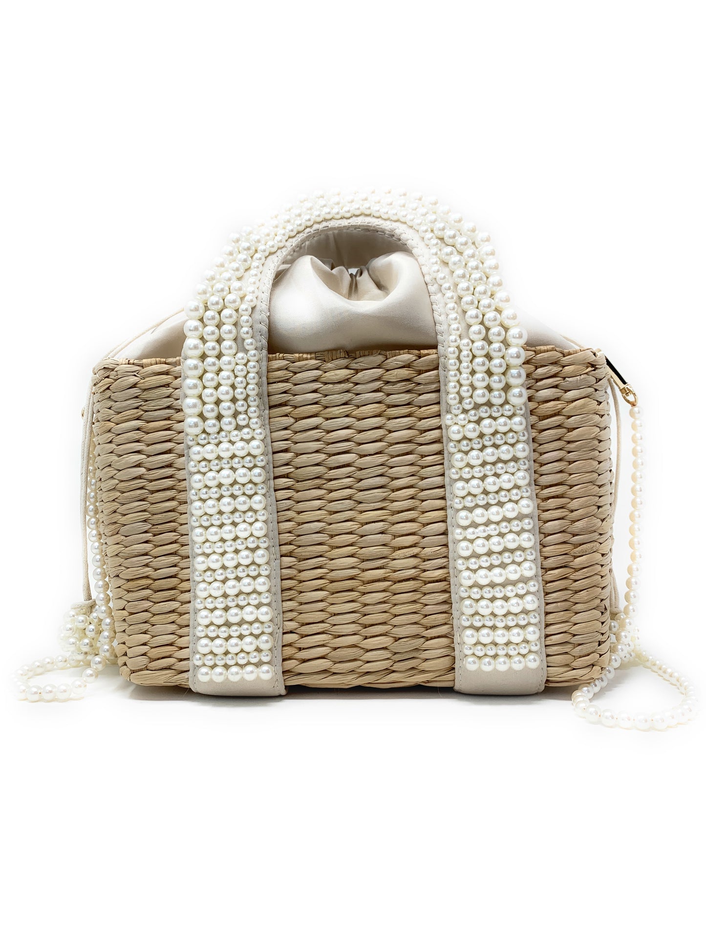 Nina Pearl Basket Mini Tote - Le Flip La Flop